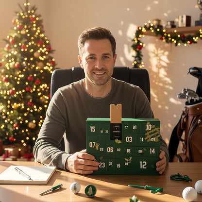 ⛳ 50% DE RÉDUCTION MAINTENANT ! 🎄 Calendrier de l'Avent Golf - 24 Cadeaux Surprises, Améliorez Votre Jeu avec Style et Qualité ✨