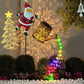 🎅 50% DE RÉDUCTION! ☀️ Lumière solaire Père Noël – Décoration festive & résistante – Idéale pour le jardin 🎄