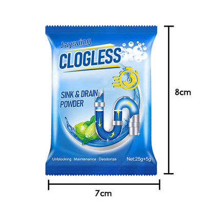 🧼 ACHETEZ 1 = 2! OFFRE FLASH! ✨ Poudre Débouche Canalisation - Élimine Graisses, Résidus et Odeurs en 5 Min 🚰🌿 ⏰ Action immédiate - Résultat garanti ! 💪