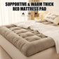🛏️ 60% DE RÉDUCTION! ❄️ Surmatelas Épais et Chaud – Ergonomique, respirant & anti-glisse – Confort et chaleur pour des nuits paisibles ✨