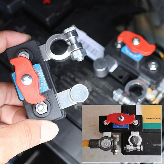 🔋 50% DE RÉDUCTION ! ⚡ Interrupteur de Déconnexion Batterie Voiture – 12V-24V Compatible, Coque Ignifuge & Urgence/Maintenance Sécurisée 🚗📦