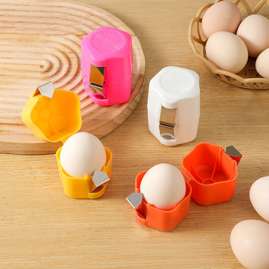 🥚 50% DE RÉDUCTION! ✨ Ouvre-coquille d'œuf - Design Ergonomique en Acier Inoxydable pour une Ouverture Propre et Rapide 🍳🔧