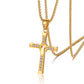 ✝️ 50% DE RÉDUCTION ✨ Collier croix – Fini argenté, délicat & intemporel – Parfait pour un look spirituel ou élégant au quotidien – léger, discret et lumineux 💫🕊️💛