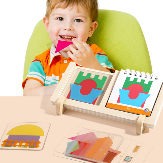 🧩 50 % DE RÉDUCTION ! ✨ PUZZLE GÉOMÉTRIQUE - 60 niveaux avec base en bois, développe la logique et la créativité, cadeau éducatif pour tous les âges 🎯🌟