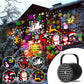 🎄 50% DE RÉDUCTION! ❄️ Projecteur Noël USB – 16 motifs magiques & festif ✨