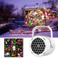 🎄 50% DE RÉDUCTION! ❄️ Projecteur Noël USB – 16 motifs magiques & festif ✨