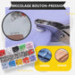 🧵 50% DE RÉDUCTION! 🔘 Kit Boutons-Pression DIY – 100 jeux multicolores, pince incluse & boîte de rangement – Parfait pour couture, réparation & créations ✨
