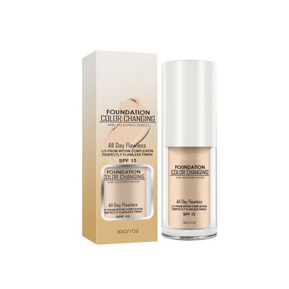 💄 ACHETEZ 2, OBTENEZ 1 GRATUIT! ✨ Fond de Teint Impeccable qui Change de Couleur – S'adapte à Votre Teint, Finition Naturelle & Effet Imperfection Zéro 💁‍♀️