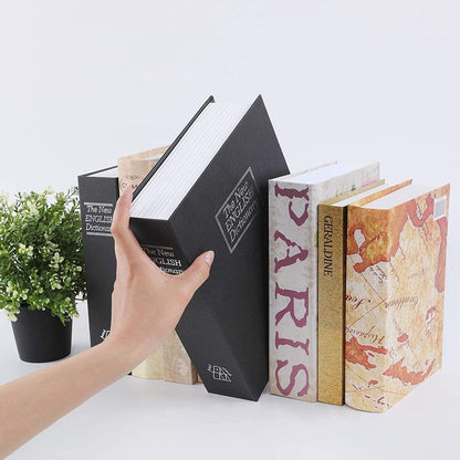 📚 50% DE RÉDUCTION! 🔒 Coffre-fort secret – Livre réaliste & cadenas – Cachez vos objets de valeur 🕵️‍♂️