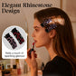 💖 50% DE RÉDUCTION! ✨ BARRETTE À STRASS POUR FRANGE - Design Élégant avec Cristaux Étincelants, Maintien Ferme et Confortable, Parfaite pour Occasions Spéciales et Quotidien 🌟👑
