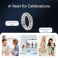 💍 50% DE RÉDUCTION ! ✨ Bague Rotative en Acier Titane avec Zircone – Design Anti-Stress, Confortable au Quotidien & Élégance Intemporelle 🌙