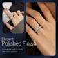 💍 50% DE RÉDUCTION ! ✨ Bague Rotative en Acier Titane avec Zircone – Design Anti-Stress, Confortable au Quotidien & Élégance Intemporelle 🌙