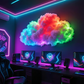 ⏳ 60% DE RÉDUCTION! ☁️ DÉCOR LED "NUAGE D'ORAGE" - Effet Lumineux DIY avec Alimentation USB, 16 Couleurs & Télécommande, Créer une Ambiance Magique dans la Chambre 🌈✨