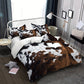 🐮 50% DE RÉDUCTION ! 🛏️ Housse de Couette Imprimé Vache – Doux & Léger, Déco Ludique, Ensemble Complet ✨