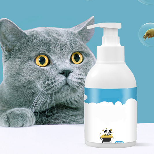 🐾 50% DE RÉDUCTION ! 🌿 Mousse Douce pour Animaux – Désodorisante, Naturelle & Nettoyage Sans Rinçage 🛁