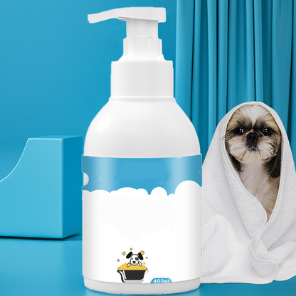 🐾 50% DE RÉDUCTION ! 🌿 Mousse Douce pour Animaux – Désodorisante, Naturelle & Nettoyage Sans Rinçage 🛁