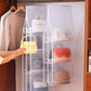 👜 50% DE RÉDUCTION ! ✨ ORGANISATEUR DE SAC SUSPENDU - 6 Poches Transparentes Anti-Poussière, Gain de Place Maximal, Léger et Portable 🏠👛
