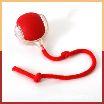 🐾 50% DE RÉDUCTION ! 🎾 Boule Roulante Automatique Intelligente pour Animaux – Stimulation, Mouvement Aléatoire & Sécurisée pour Chats/Chiens 🔄📦