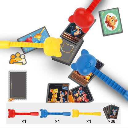 🐱 50% de réduction Jeu d'Entraînement Chat & Souris – Stimule l'Instinct, Réaction Rapide & Amusement Garanti pour Votre Animal 🐭⚡🎁