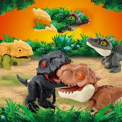 🦖 50% DE RÉDUCTION ! 🦴 Jouet Dinosaure Mordant le Doigt – Réaction Interactive, Effet Surprise & Parfait pour Faire une Blague 😂