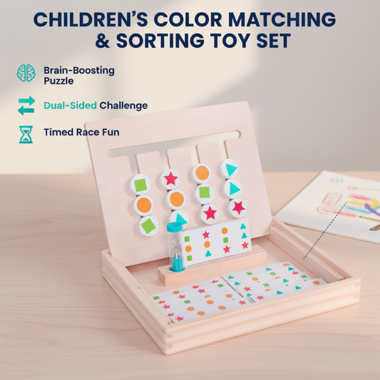 🎨 60% de réduction 🎉 Jeu de Tri & Association des Couleurs pour Enfants – Développe la Logique, Motricité Fine & Apprentissage Visuel 👶🧩📦