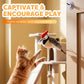 🐱 50% DE RÉDUCTION! 🎵 Jouet électrique en peluche pour chat – Sons, mouvement automatique & interactif – Stimule l'instinct de chasse et divertit votre félin ✨