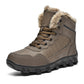 👢 60% DE RÉDUCTION ! ❄️ Bottes d'Hiver Montantes pour Hommes – Imperméables, Doublure Polaire & Semelle Antidérapante pour Froid Extrême 🧥📦