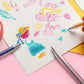 🖍️ 50% DE RÉDUCTION! ✨ Set de Stylos Gel Pailletés Biodégradables – Écriture Douce, Couleurs Éclatantes & Parfait pour Coloriage et DIY 🎨
