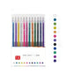 🖍️ 50% DE RÉDUCTION! ✨ Set de Stylos Gel Pailletés Biodégradables – Écriture Douce, Couleurs Éclatantes & Parfait pour Coloriage et DIY 🎨