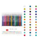 🖍️ 50% DE RÉDUCTION! ✨ Set de Stylos Gel Pailletés Biodégradables – Écriture Douce, Couleurs Éclatantes & Parfait pour Coloriage et DIY 🎨