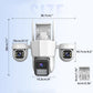 👁️ 60% DE RÉDUCTION ! 🎉 Caméra PTZ 360° – Triple Vision, Vision Nocturne & Détection Intelligente 📦