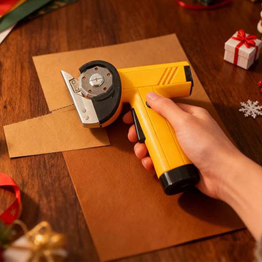 ✂️ 50% DE RÉDUCTION! 📦 Découpeuse de Carton Sans Fil – Coupe rapide, longue autonomie & compacte – Idéale pour colis, cartons & travaux créatifs 🔋
