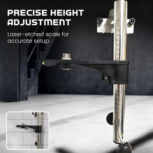 📐 ACHETEZ 3, OFFERT 1 ! 🎉 Support Mural pour Niveau Laser – Réglable, Installation Rapide & Fixation Stable 📦