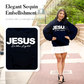 🛒 60% DE RÉDUCTION ! ✨ Sweat à Capuche « JESUS Is the Light » – Paillettes Scintillantes, Tissu Doudou & Message Inspirant ✨📿