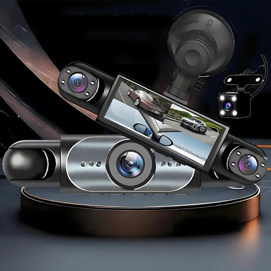 🚗 60% DE RÉDUCTION ! 📹 Caméra Embarquée Vision Nocturne UHD 360° – Surveillance Totale, Qualité d'Image Supérieure & Enregistrement en Continu 🛡️