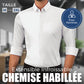 👔 60% DE RÉDUCTION! 💼 Chemise Habillée pour Hommes – Tissu Infroissable, Coupe Slim & Confort Maximum pour le Bureau et les Sorties ✨