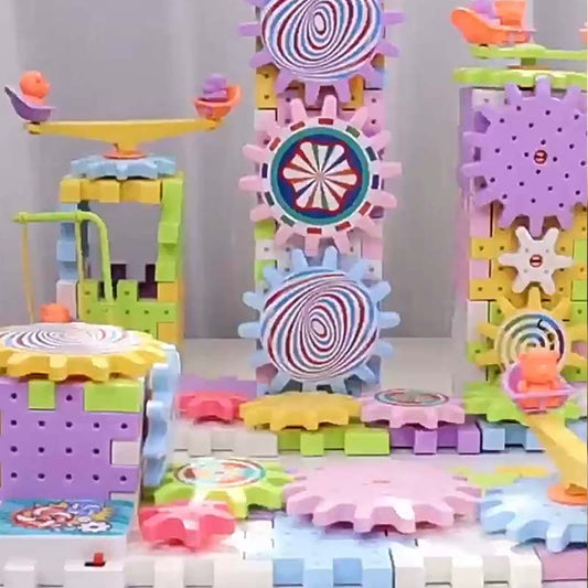 ⚙️ 50% DE RÉDUCTION ! 🧩 Ensemble de Construction Électrique pour Enfants – Pièces Modulaires, Moteur & Stimule la Créativité 🚀