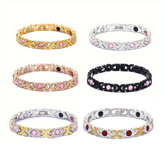 💎 50% DE RÉDUCTION 📿 Bracelet femme à cristaux – Ajustable & élégant – Parfait pour toutes les occasions – lumineux et raffiné 🌸✨💖