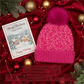🎄 60% DE RÉDUCTION ! 🎩 Bonnet d‘Hiver à Paillettes – Pompon, Fausse Fourrure Douce & Éclat Festif Instantané ✨