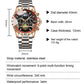 ⌚ 50% DE RÉDUCTION! 💣 Montre quartz homme – Lumineuse, étanche 30 m & sportive ✨