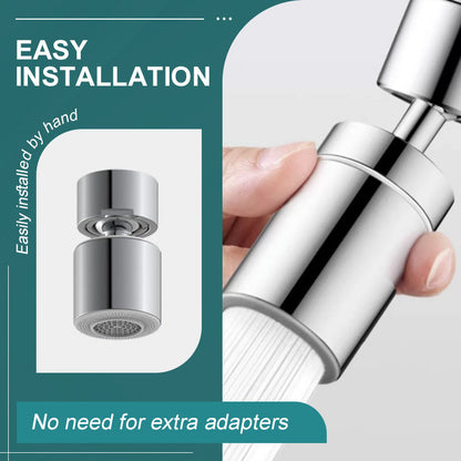 🚰 50% DE RÉDUCTION ! 💧 Robinet de Cuisine 2-en-1 – Double Jet, Filtration 360° & Pivotant sans Outil ✨