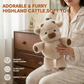🐮 60% DE RÉDUCTION ! 🧸 Peluche Vache Highland – Toute Douce, Taille Parfaite pour Câlins & Idéale pour Déco Chambre ✨🏠