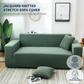 🛋️ 50% DE RÉDUCTION! 🧵 Housse de Canapé Extensible en Maille Jacquard – Anti-Dérapante, Douce & Ajustement Universel 🏠