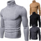 🧶 60% DE RÉDUCTION ! 🎉 Pull Homme Col Roulé – Torsadé, Coupe Ajustée & Matière Douce 🧥📦