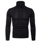 🧶 60% DE RÉDUCTION ! 🎉 Pull Homme Col Roulé – Torsadé, Coupe Ajustée & Matière Douce 🧥📦