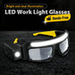 🔧 50% DE RÉDUCTION! 👓 Lunettes LED Mains Libres – Éclairage Intégré Réglable, Léger & Confortable pour Bricolage et Réparations ⚡
