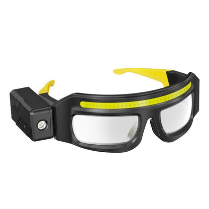 🔧 50% DE RÉDUCTION! 👓 Lunettes LED Mains Libres – Éclairage Intégré Réglable, Léger & Confortable pour Bricolage et Réparations ⚡