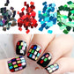 💅 50% DE RÉDUCTION MAINTENANT ! ✨ Ensemble de Paillettes Carrées 12 Couleurs pour Nail Art – Effet Lumineux, Facile à Appliquer & Professionnel 🎨