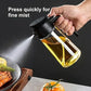🧴 50% DE RÉDUCTION! ✨ Pulvérisateur & Distributeur d'Huile en Verre 2 en 1 – Design Élégant, Contrôle Du Débit & Facile À Nettoyer Pour Une Cuisine Sain 🫙