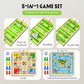 🎲 60% DE RÉDUCTION MAINTENANT ! 💖 Jeu de Société Pliable en Bois 5 en 1 – Multi-Jeux, Éducatif & pour Toute la Famille ✨